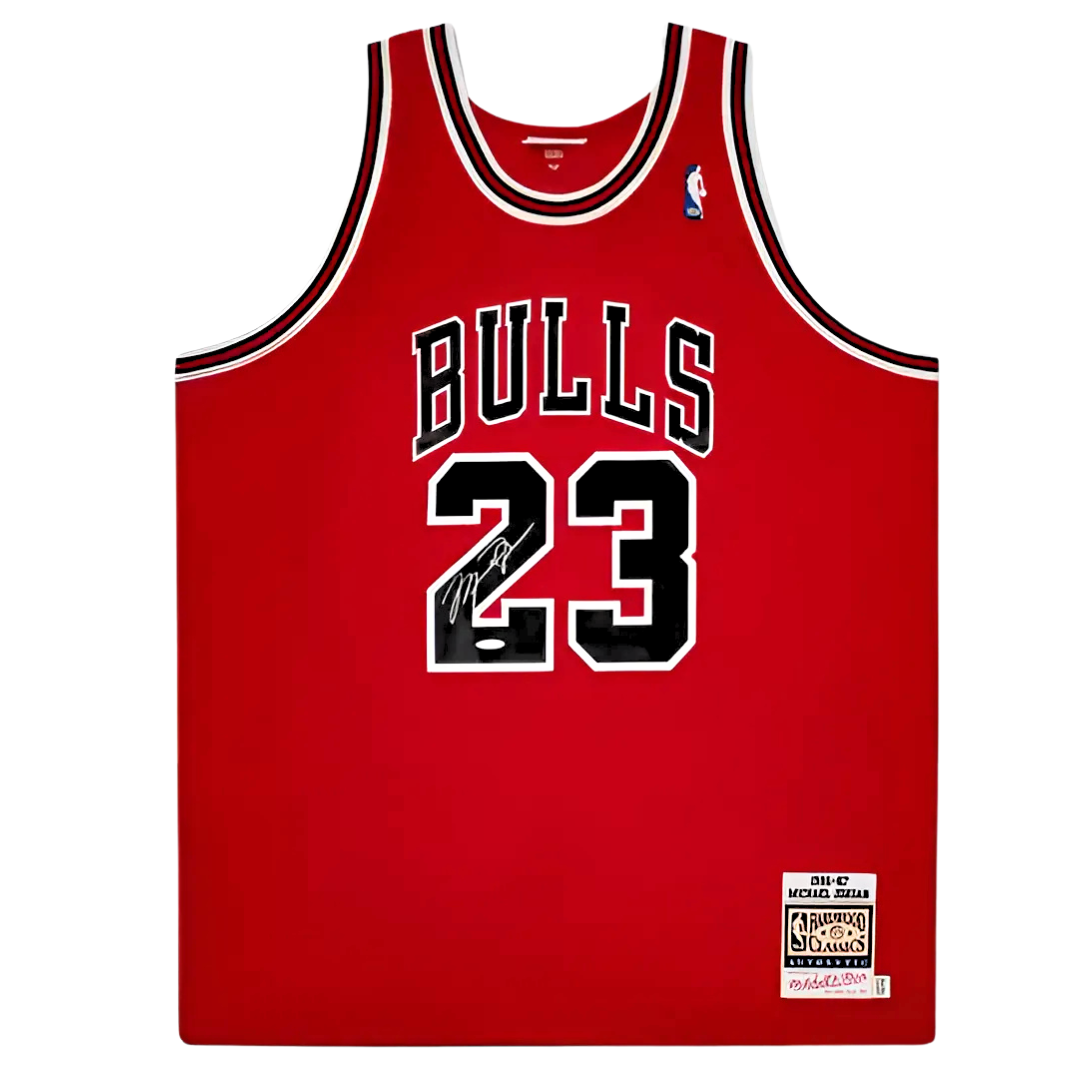 Authentic Autographed Michael Jordan 1986 Jersey