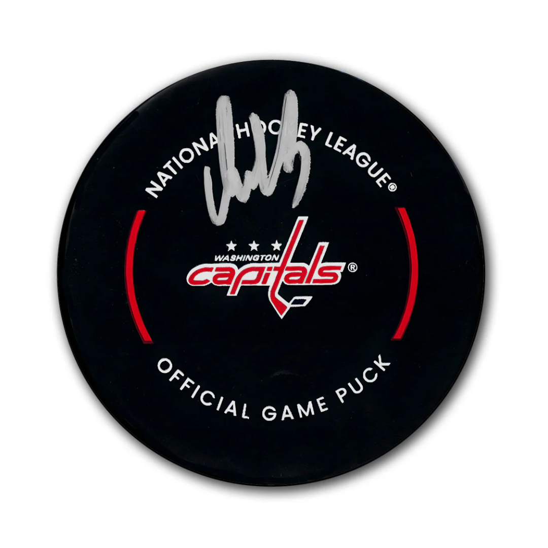 Alexander Ovechkin Autographed Washington Capitals Official Game Puck