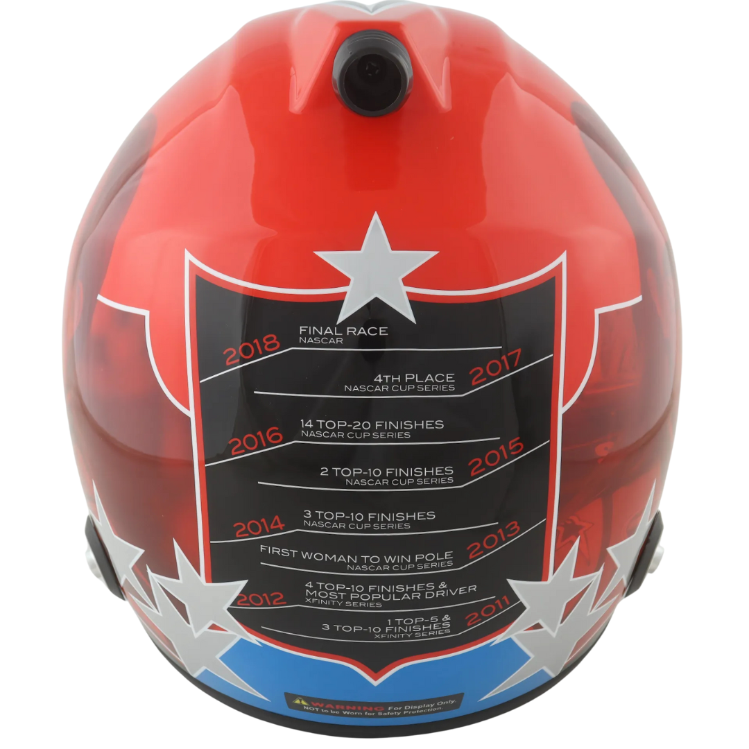 Danica Patrick Signed Full-Size Custom Helmet