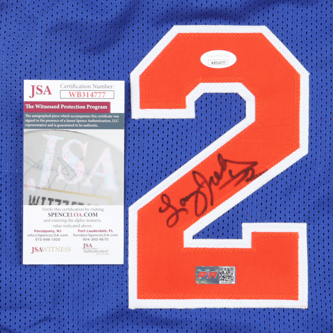 Larry Johnson Signed Jersey