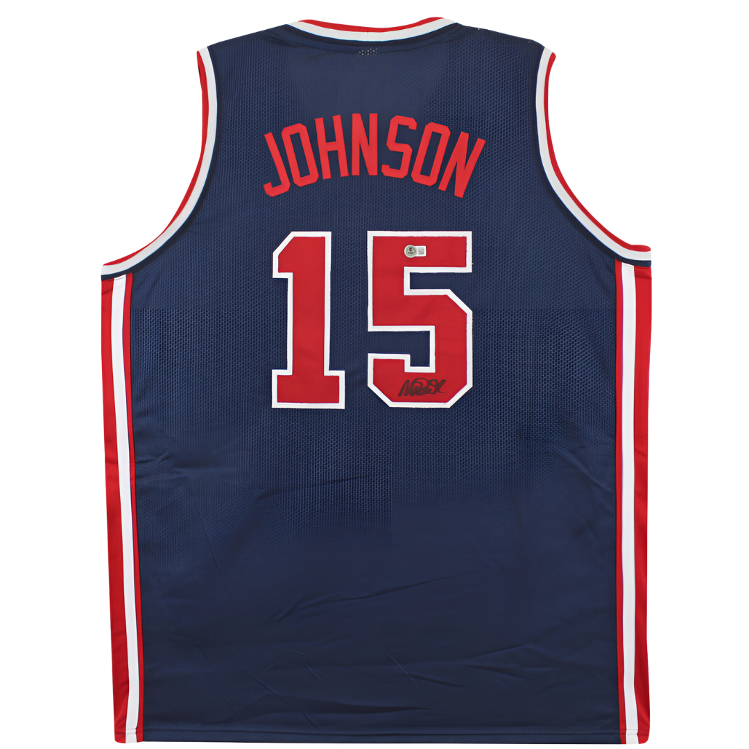 Magic Johnson Signed Team USA “Dream Team” Jersey