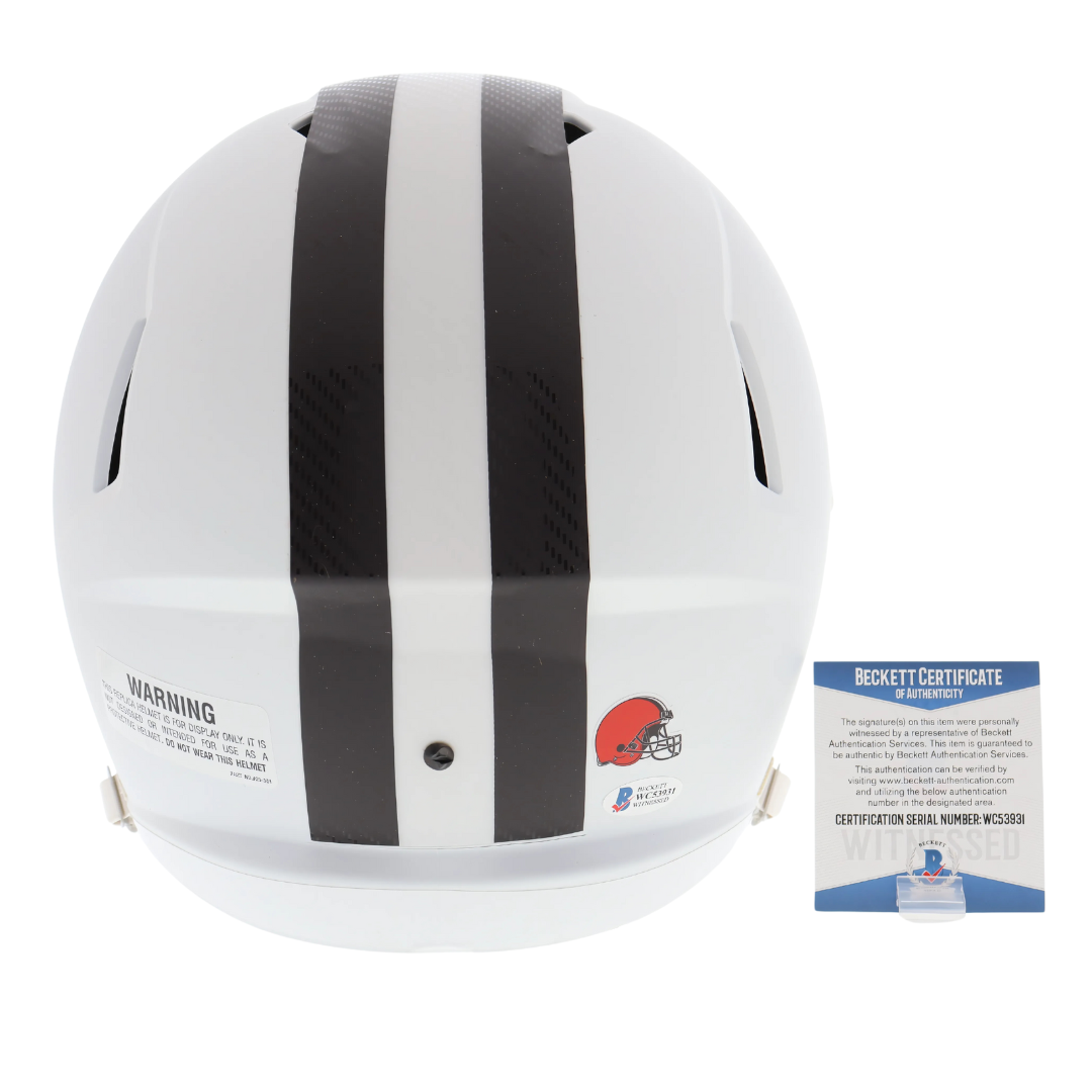 Baker Mayfield Signed Browns Full-Size Alternate Helmet