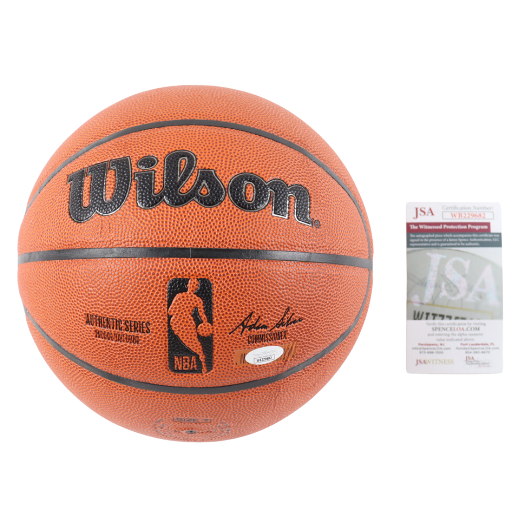 Dominique Wilkins Signed Wilson Basketball