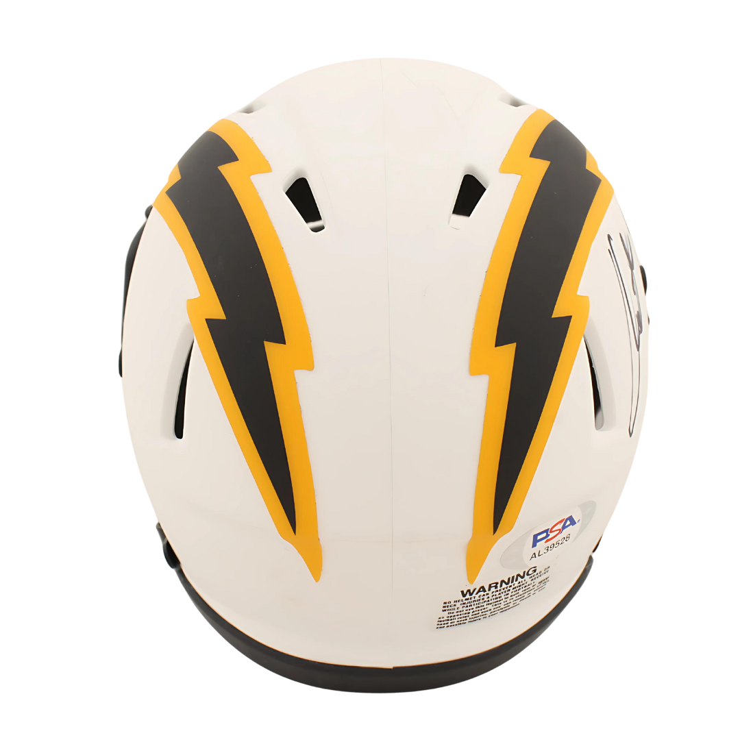 Austin Ekeler Signed Chargers Mini Helmet