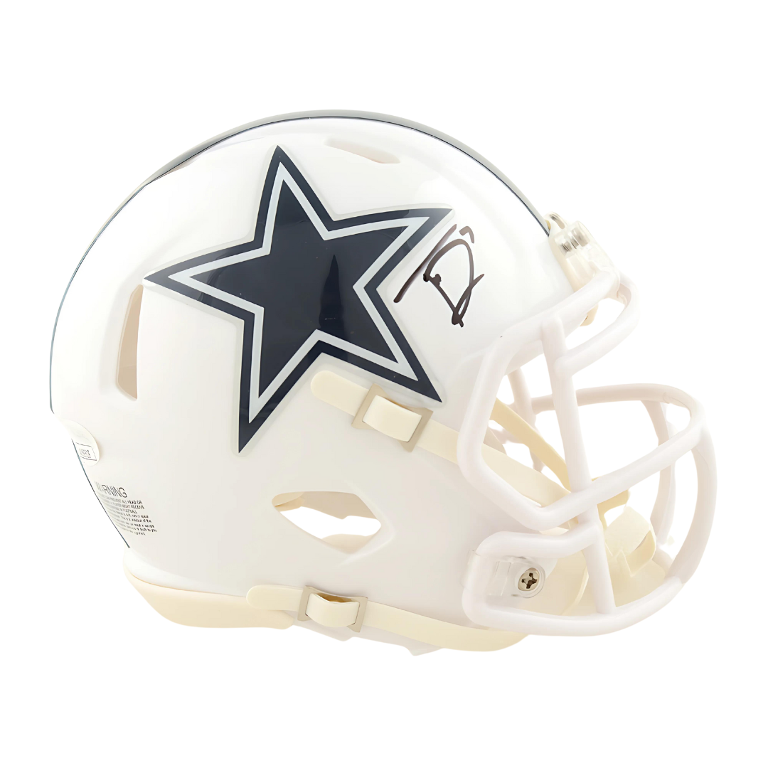 Trevon Diggs Signed Cowboys Mini Helmet