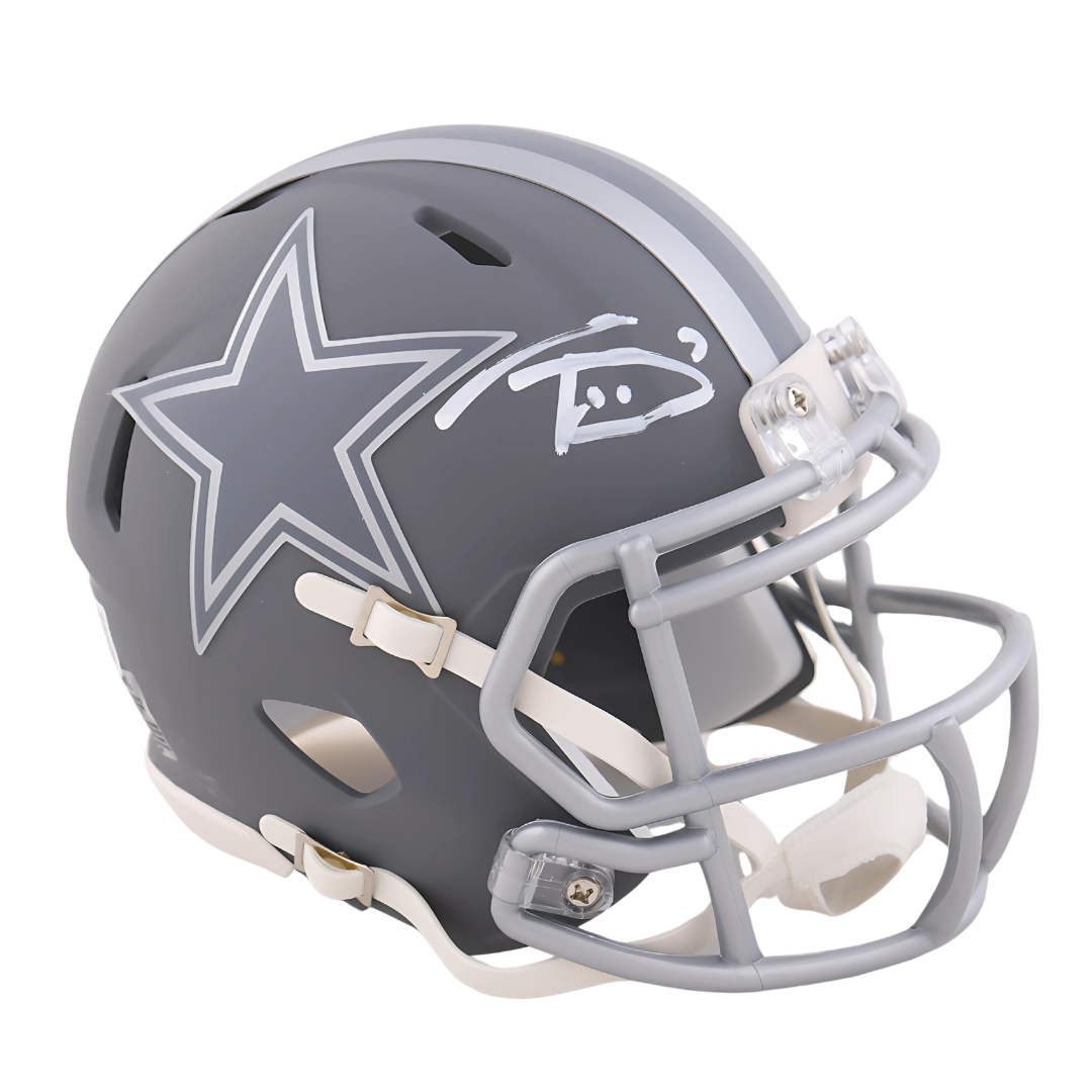 Trevon Diggs Signed Cowboys Mini Helmet