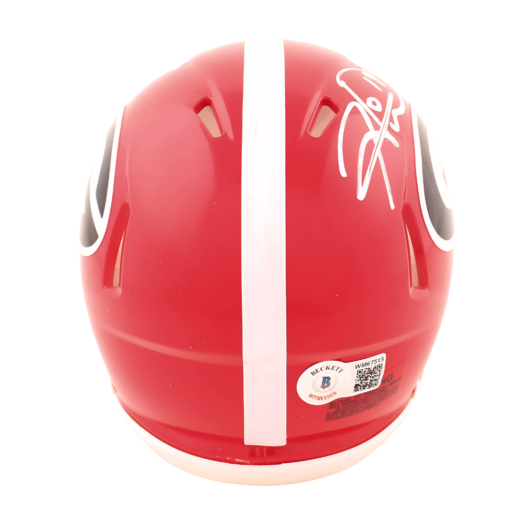 Hines Ward Signed Georgia Bulldogs Mini Helmet