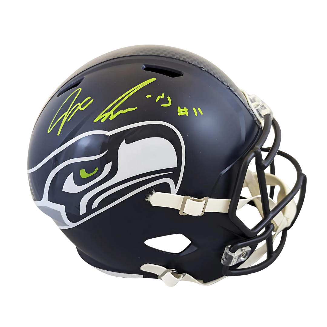 Jaxon Smith-Njigba Signed Seahawks Full Size Helmet