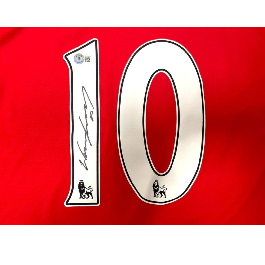 Wayne Rooney Signed Manchester United Jersey