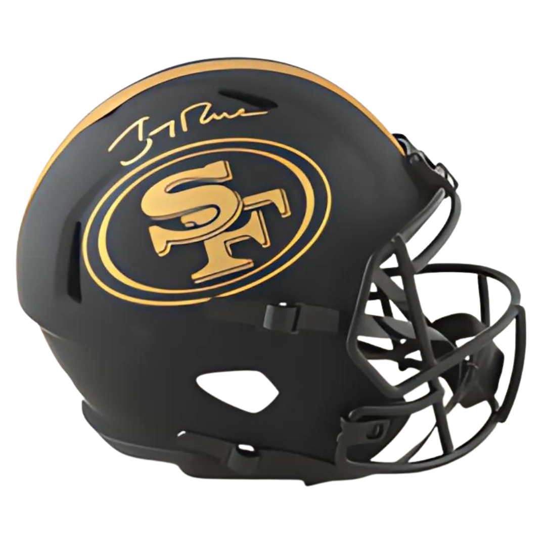 Jerry Rice Signed 49ers Full-Size Helmet (PSA Autograph Grade 10)
