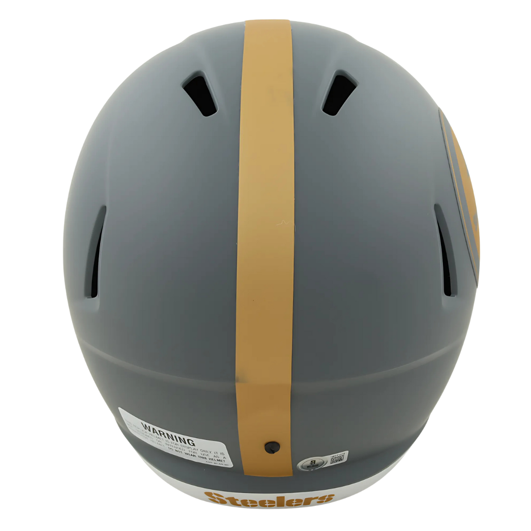 Troy Polamalu Signed Steelers Full-Size Helmet
