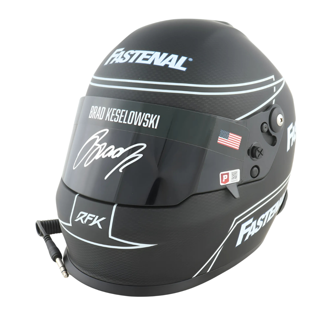 Brad Keselowski Signed Fastenal Full-Size Helmet