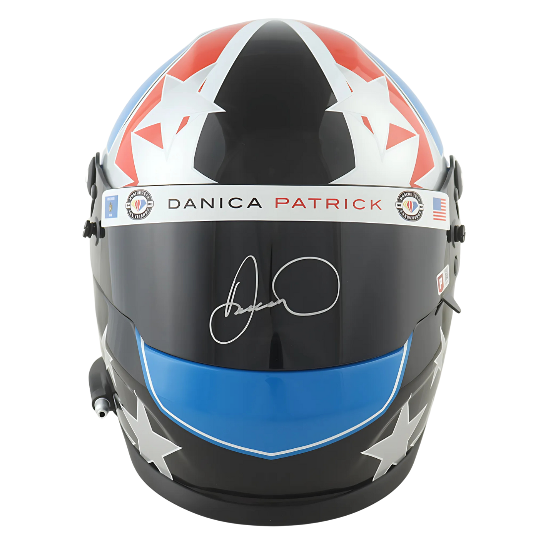 Danica Patrick Signed Full-Size Custom Helmet