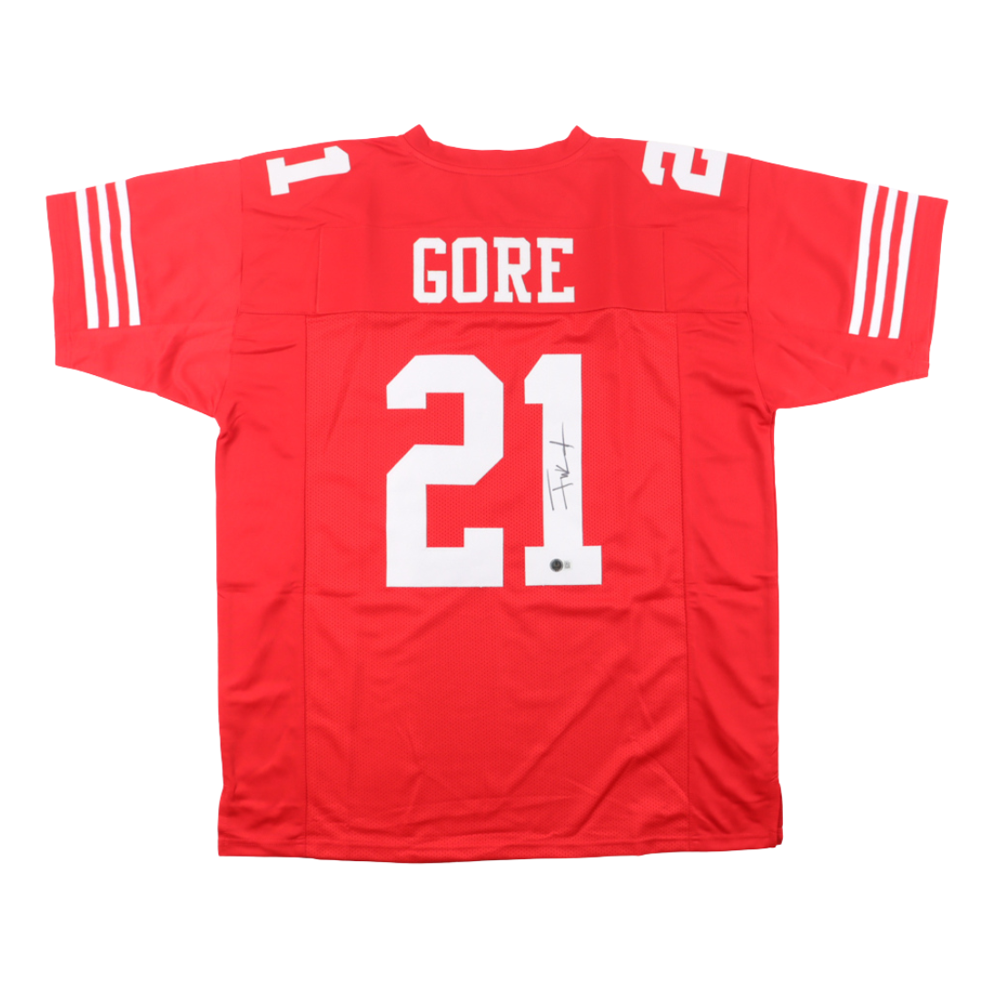 Frank Gore Signed Jersey