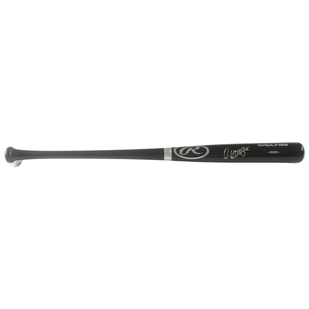 Oneil Cruz Autographed Black Rawlings Pro Bat