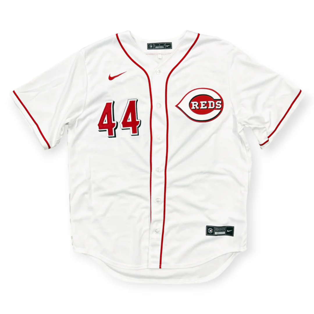 Elly De La Cruz Autographed Reds Home Nike Jersey
