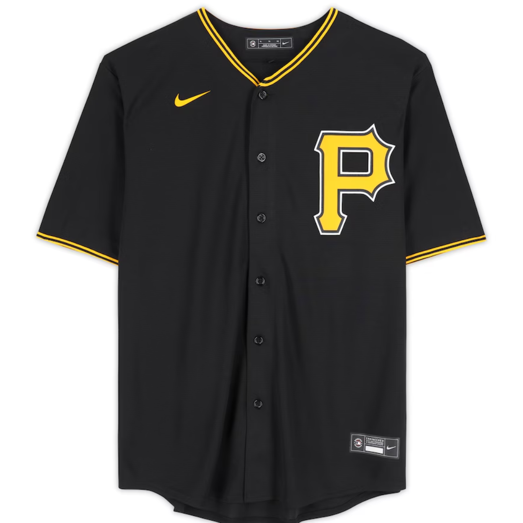 Oneil Cruz Pirates Autographed Authentic Black Nike Jersey