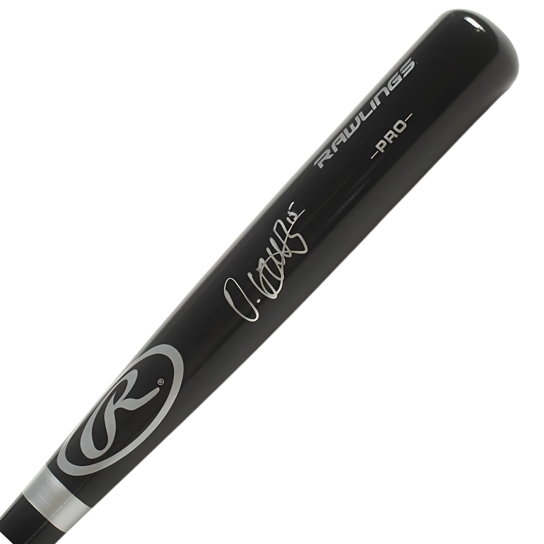 Oneil Cruz Autographed Black Rawlings Pro Bat