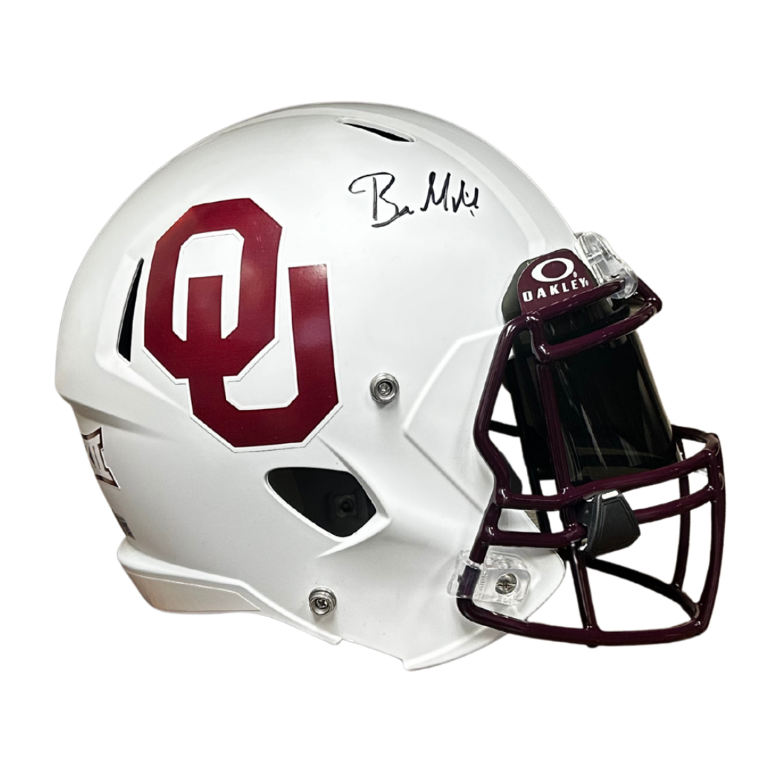 Baker Mayfield Autographed Oklahoma Sooners Helmet - The Crown Collection