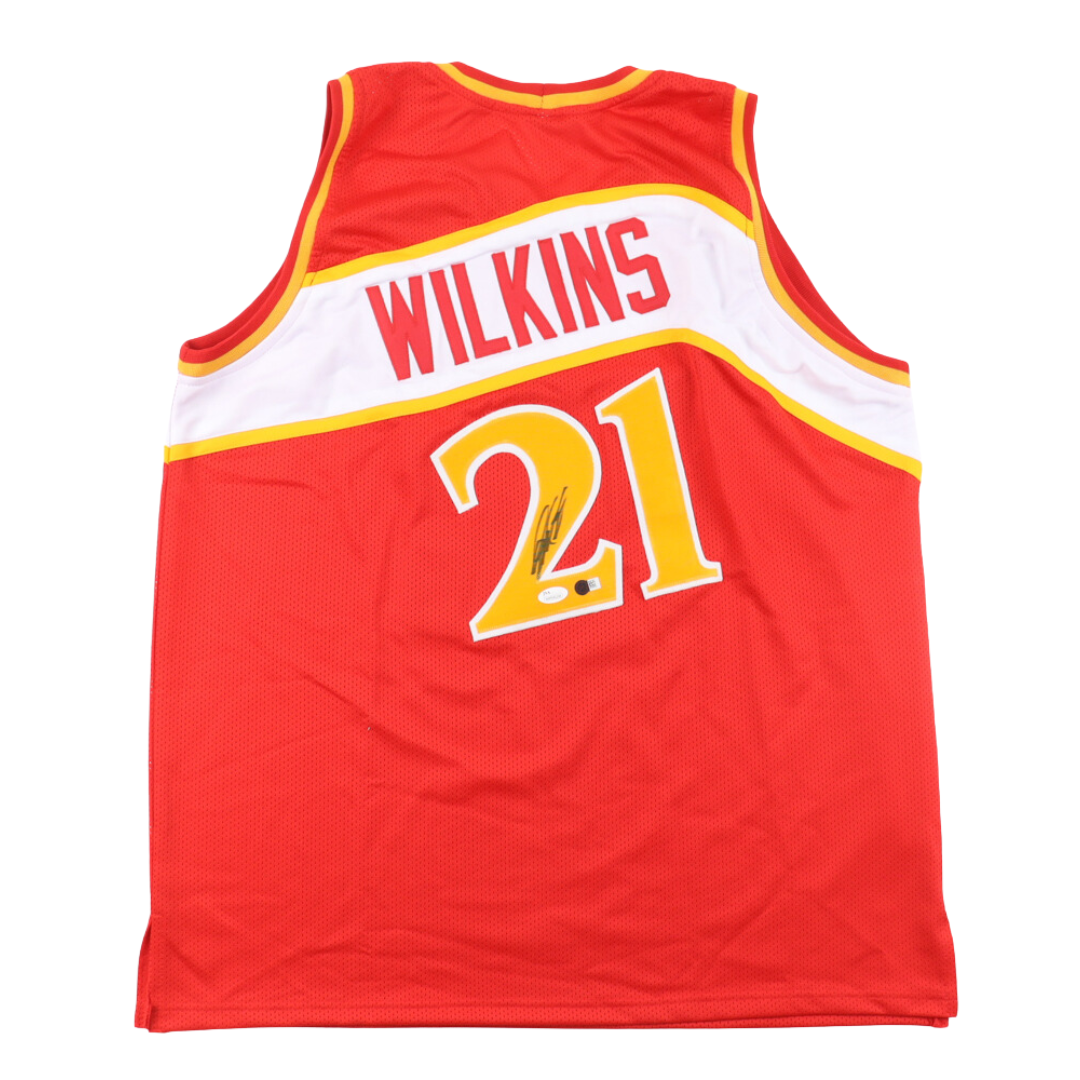 Dominique Wilkins Signed Jersey