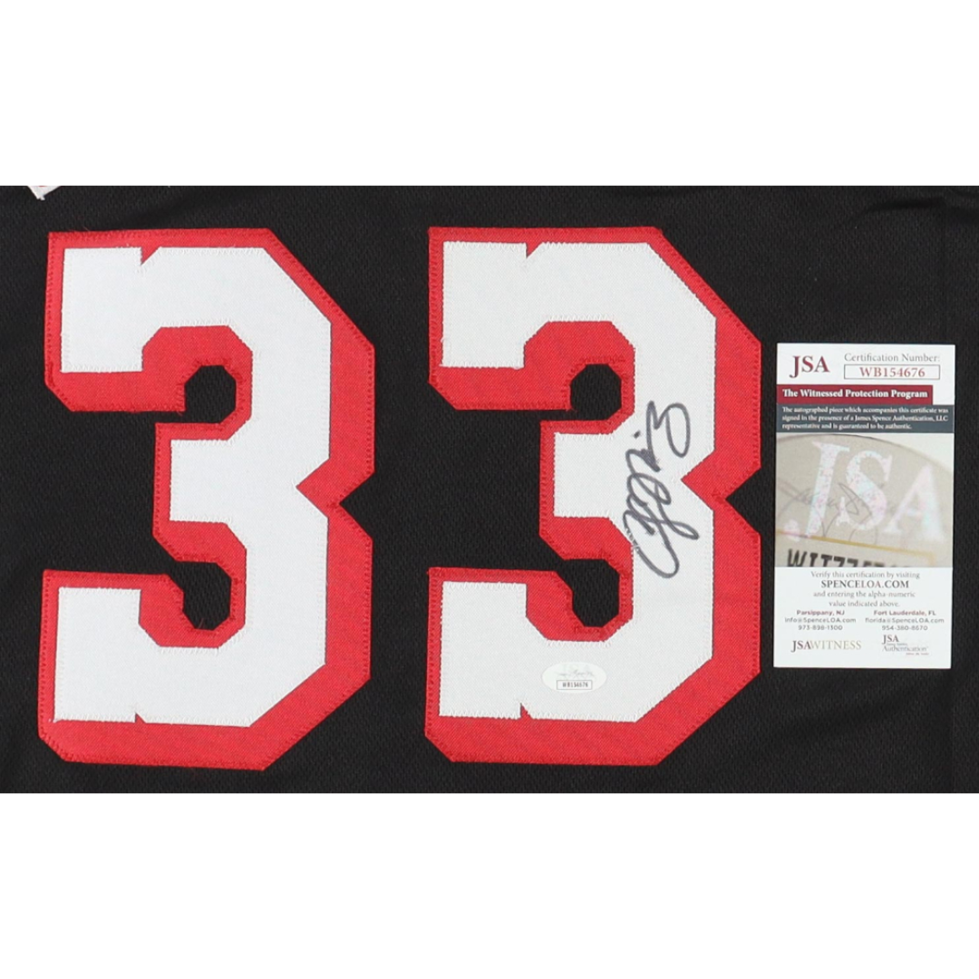 Alonzo Mourning Signed Jersey