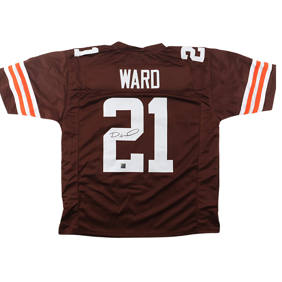 Denzel Ward Signed Jersey