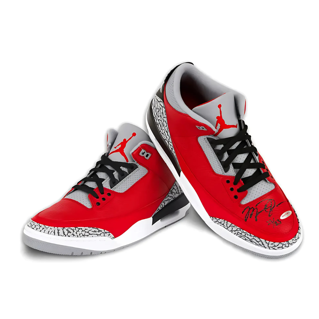 Michael Jordan Signed Air Jordan 3 Retro