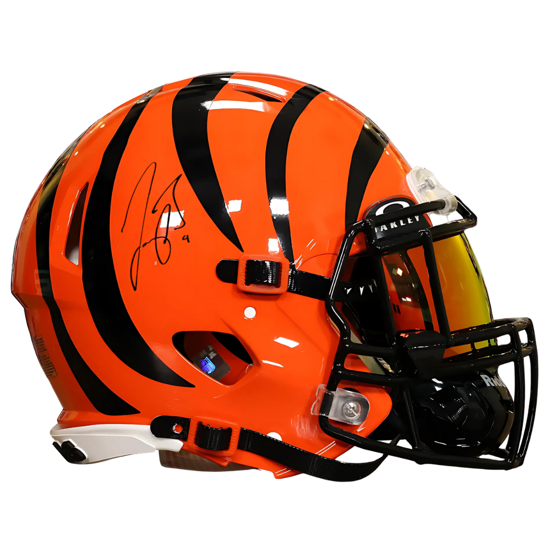 Joe Burrow Autographed Cincinnati Bengals Authentic Helmet – The Crown Collectio