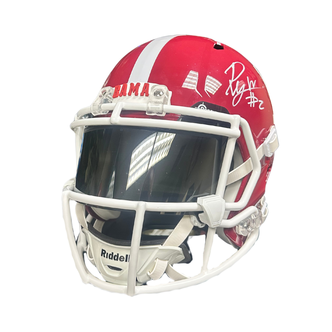 Ryan Williams Signed Alabama Crimson Tide Helmet - The Crown Collection