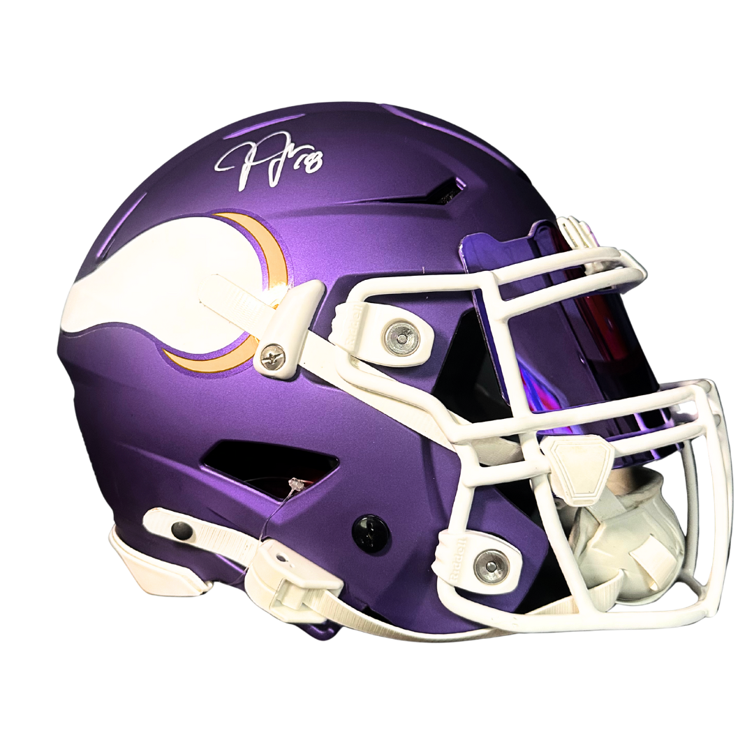 Justin Jefferson Autographed Authentic SpeedFlex Vikings Helmet