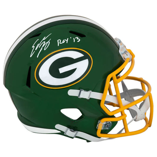 Eddie Lacy Autographed Full Size Green Bay Packers Flash Helmet "ROY'13"