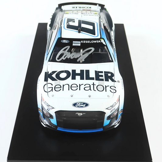 Brad Keselowski Autographed 1:24 NASCAR Die-Cast – 2022 Kohler #6 Daytona Duel Win