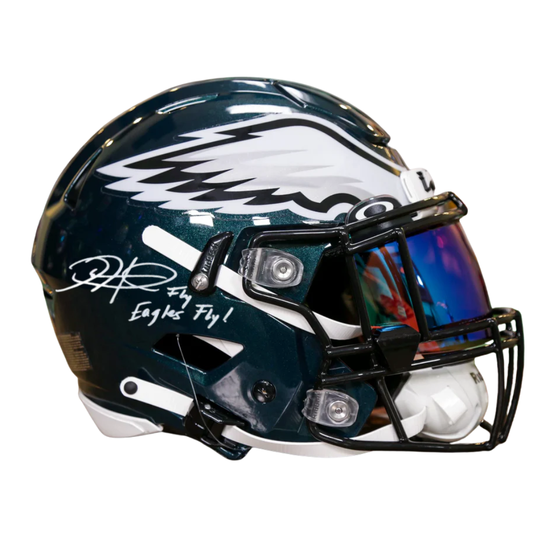 Jalen Hurts Autographed Authentic Philadelphia Eagles SpeedFlex Helmet