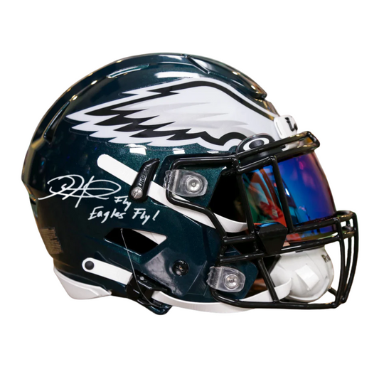 Jalen Hurts Autographed Authentic Philadelphia Eagles SpeedFlex Helmet