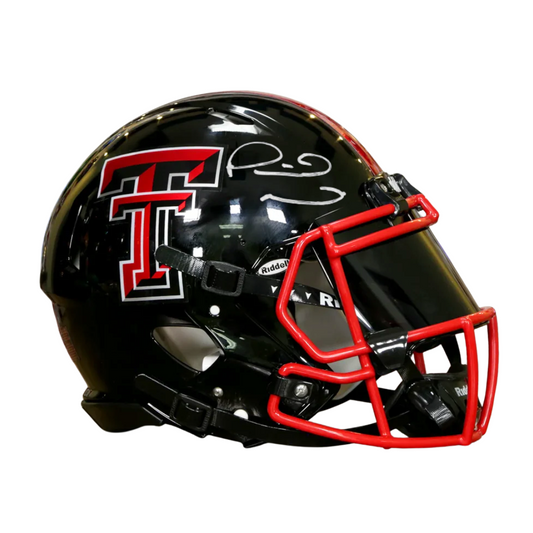 Patrick Mahomes Autographed Authentic Texas Tech Red Raiders Helmet