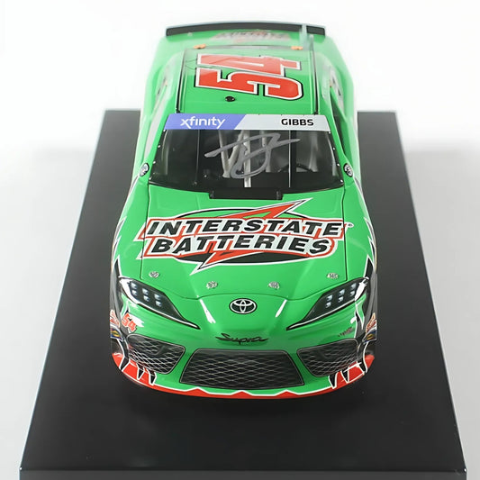 Ty Gibbs autographed 1:24 scale #54 Interstate Batteries 2022 Toyota die-cast