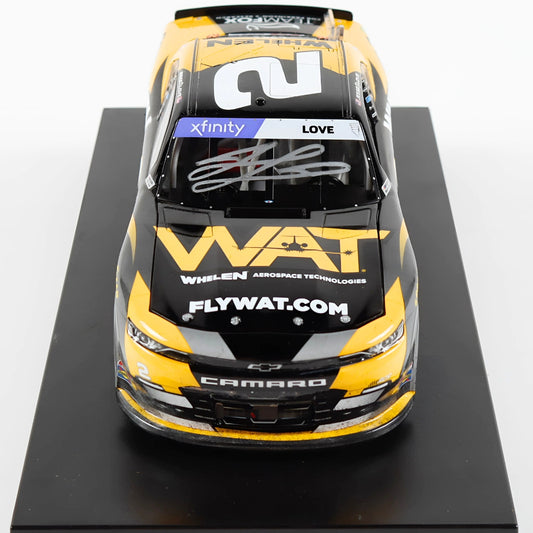 Jesse Love autographed 1:24 scale WAT #2 Talladega Win 2024 die-cast