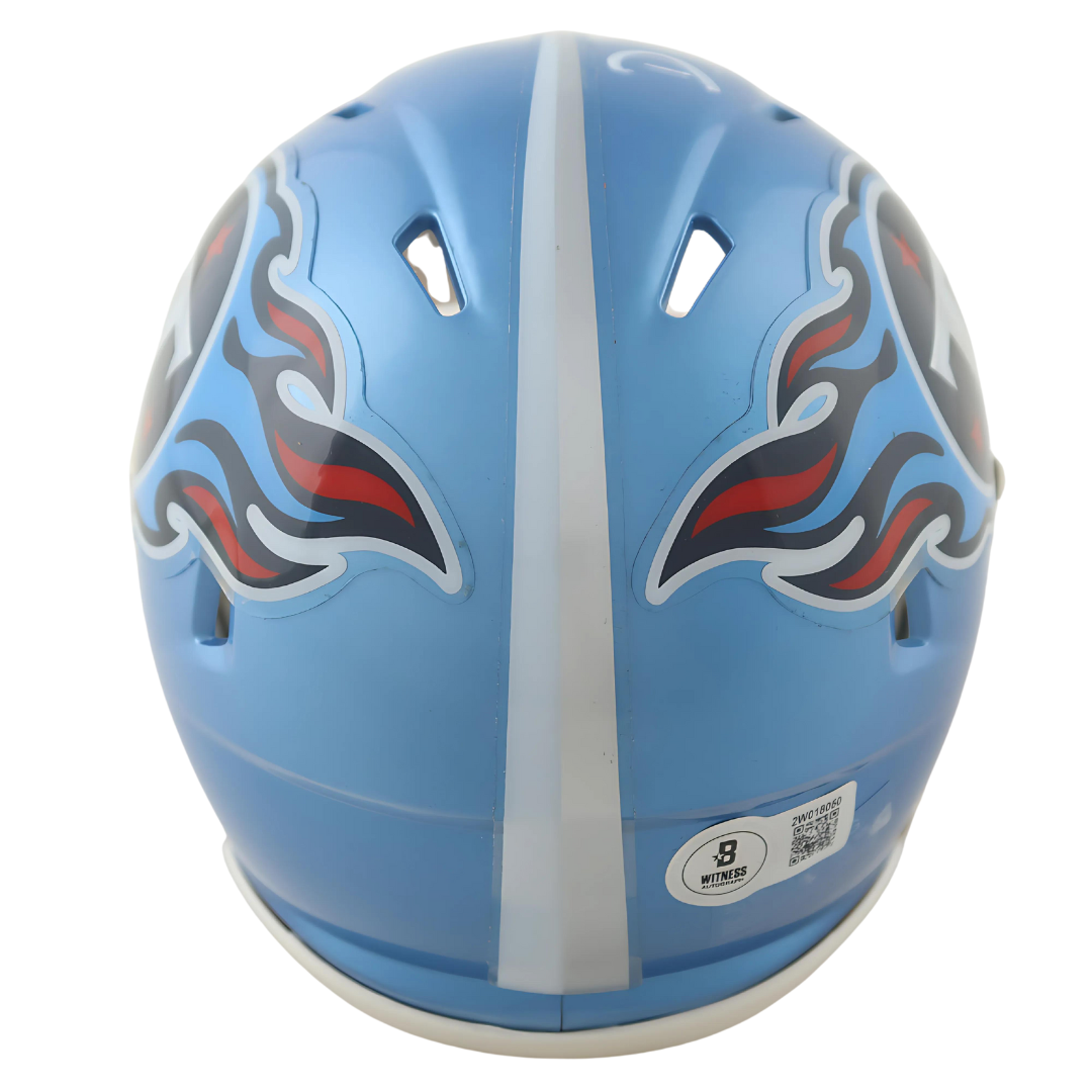 DeAndre Hopkins Signed Titans Alternate Mini Helmet