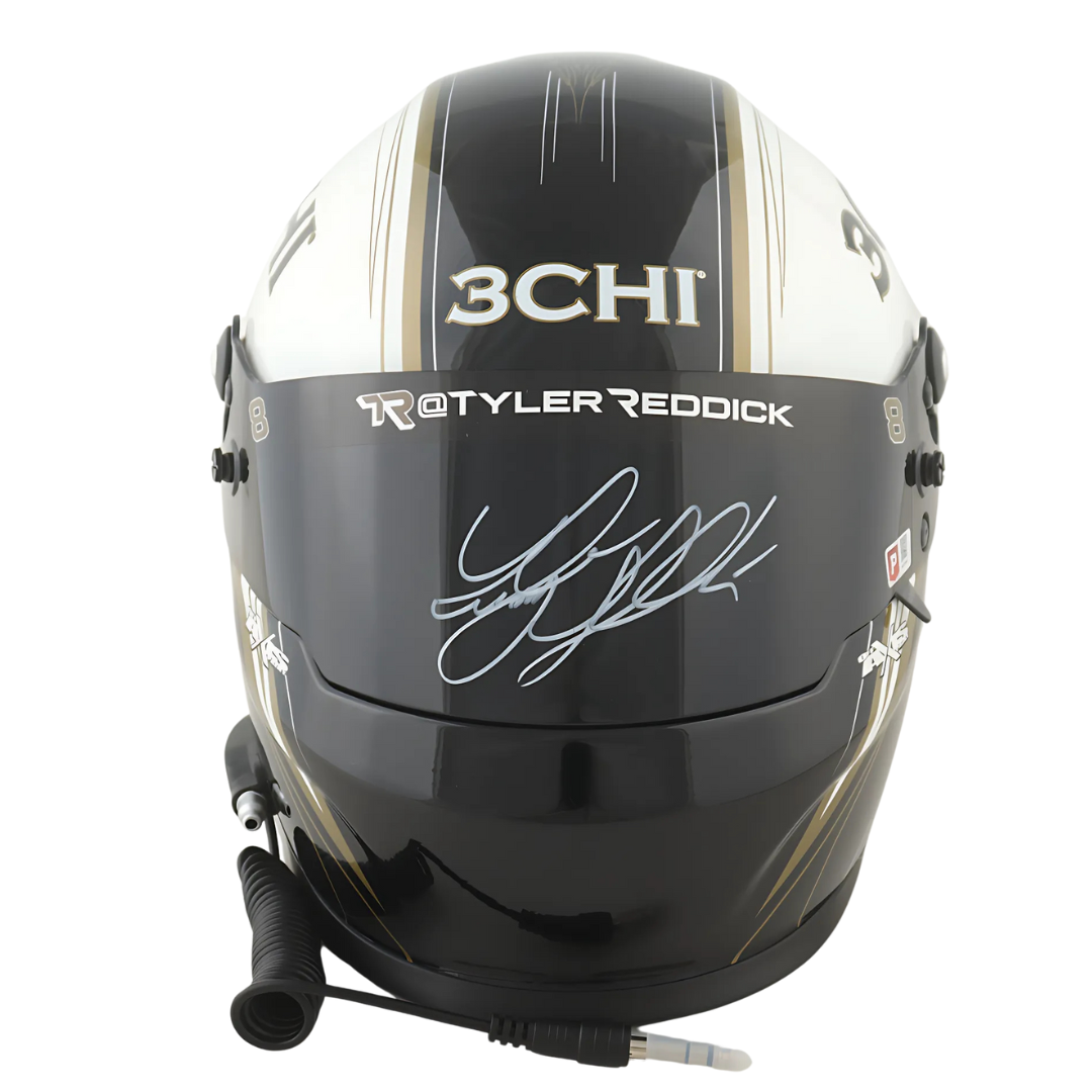 Tyler Reddick Signed 3CHI Full-Size Helmet