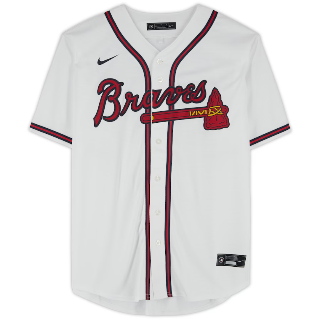 Ronald Acuña Jr. Braves Autographed Nike Jersey with "2023 NL MVP" Inscription