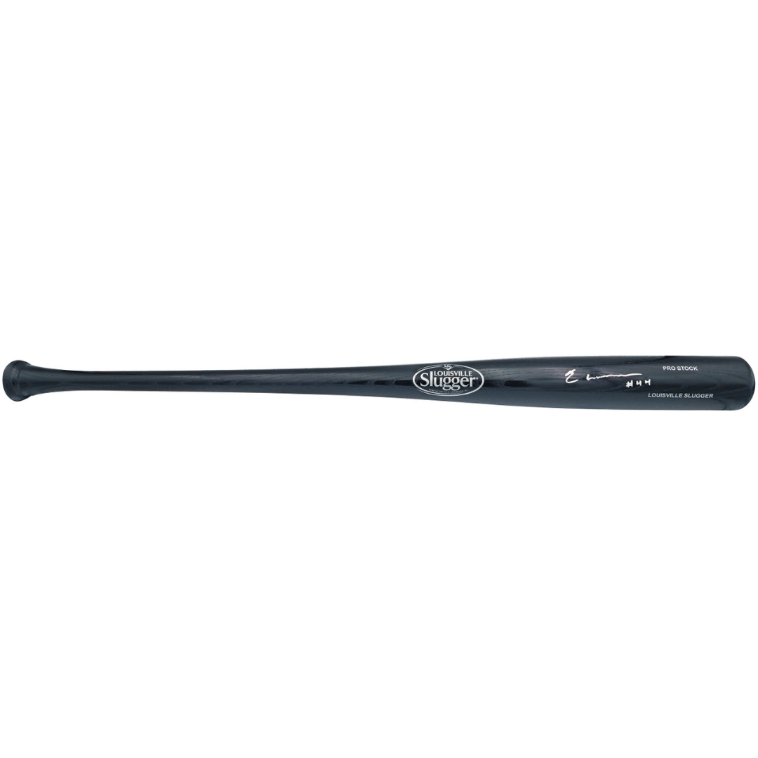 Elly De La Cruz Autographed Black Louisville Slugger Pro Stock Baseball Bat