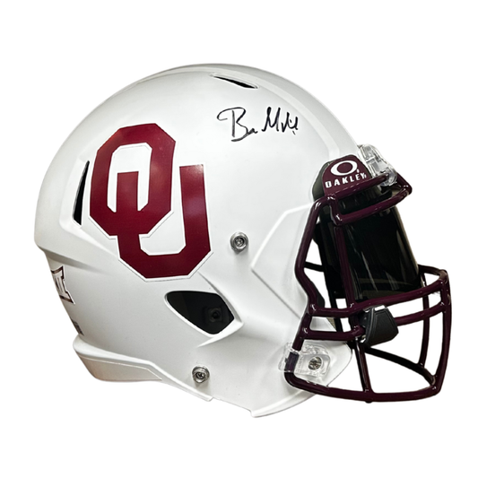 Baker Mayfield Autographed Oklahoma Sooners Helmet - The Crown Collection